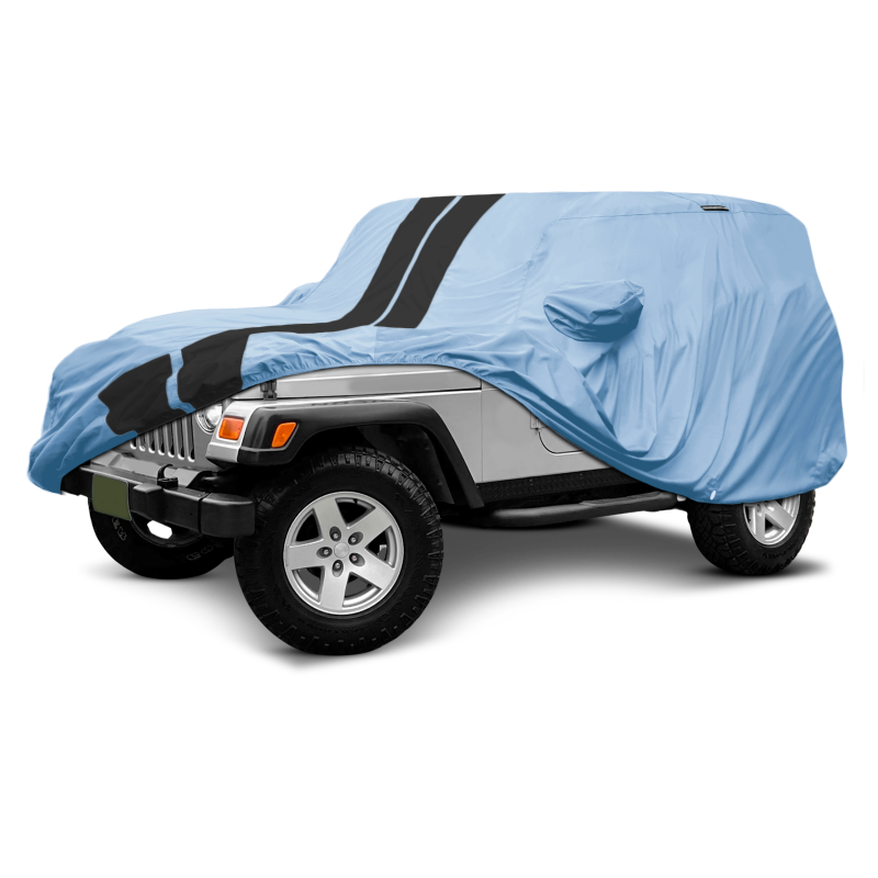 Jeep Wrangler Gray Black Pro Series SUV Cover