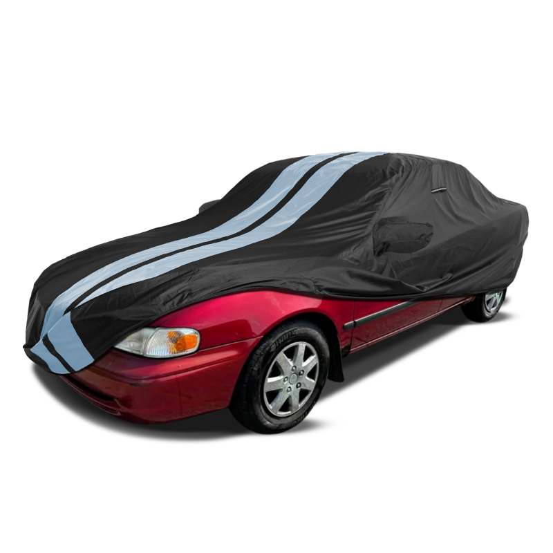 Chevrolet Prizm 1998-2002 Black Gray Pro Series Car Cover