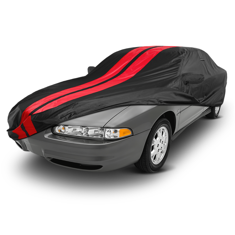 Oldsmobile Intrigue 1998-2002 Black Red Pro Series Car Cover