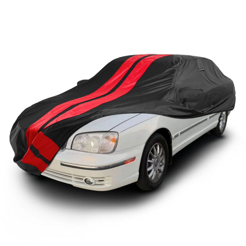 Hyundai XG300,XG350 1998-2005 Black Red Pro Series Car Cover