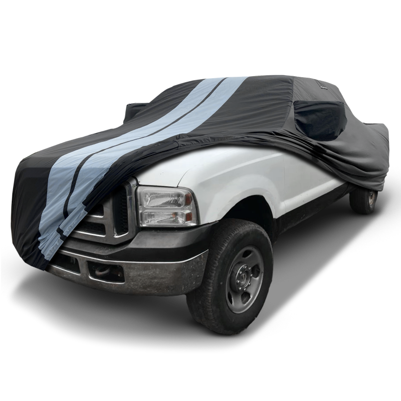 Ford F-250, F-350, F-450 Super Duty Black Gray Pro Series Truck Cover