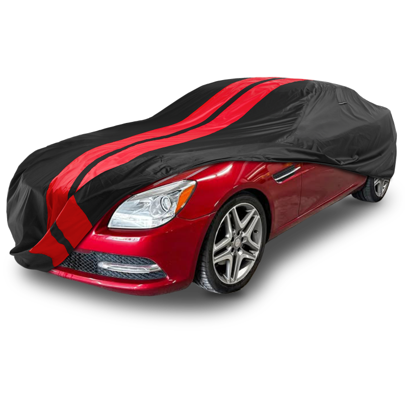 Mercedes-Benz SLK-Class 1998-2016 Black Red Pro Series Car Cover