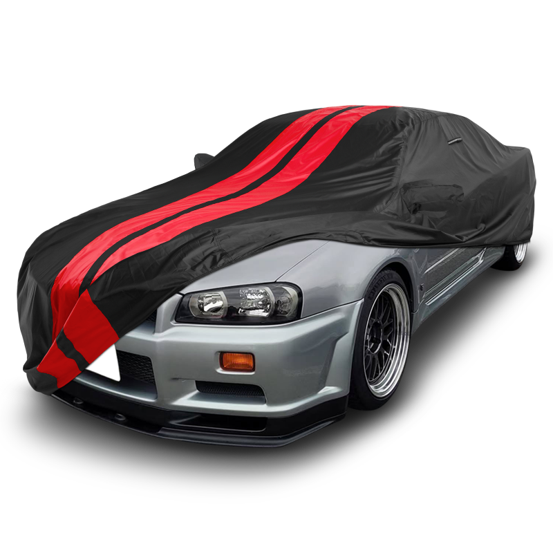 Nissan Skyline GT-R Black Red Pro Series Car Cover