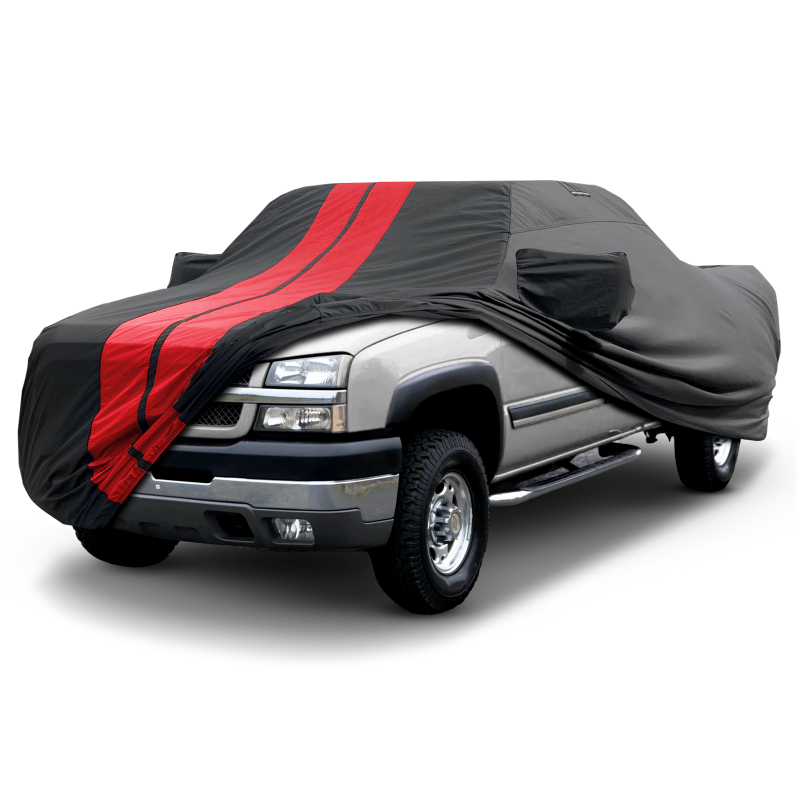 Chevrolet Silverado 2500 1999-2004 Black Red Pro Series Truck Cover