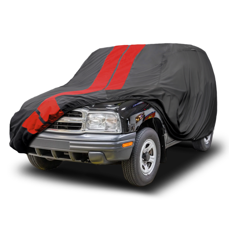 Geo Tracker Black Red Pro Series SUV Cover
