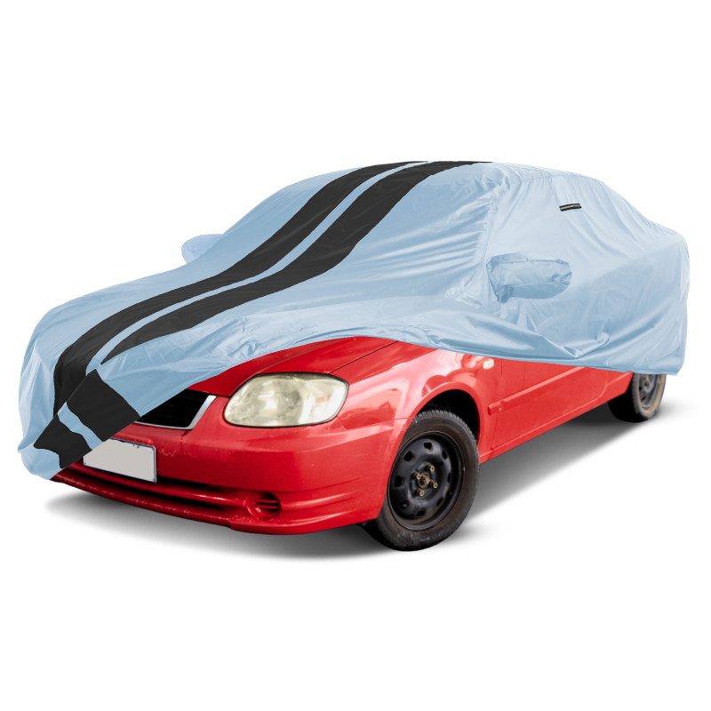Hyundai Accent Gray Black Pro Series Car Cover
