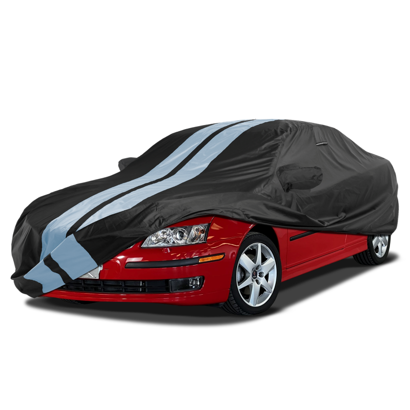 Saab 9-3 1999-2012 Black Gray Pro Series Car Cover