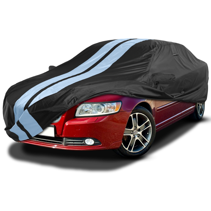 Volvo S40,S60,S70,S80,S90 Black Gray Pro Series Car Cover