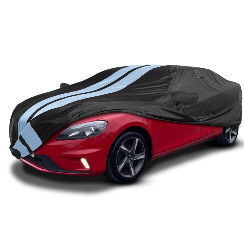 Volvo V40,V50,V60,V70,V90 Black Gray Pro Series Car Cover