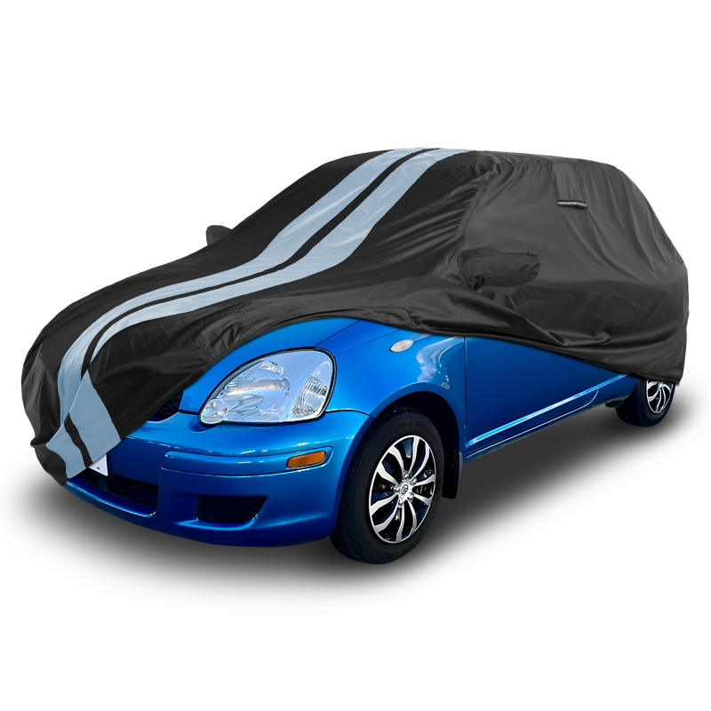 Toyota Echo 2000-2005 Black Gray Pro Series Car Cover