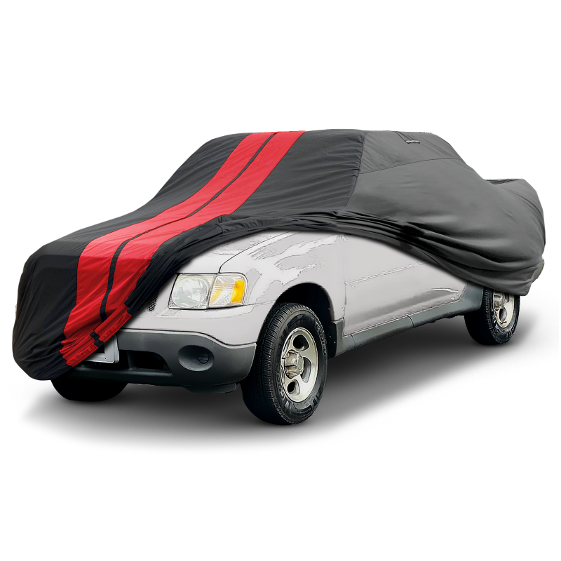 Ford Explorer Sport Trac Black Red Pro Series Truck Cover