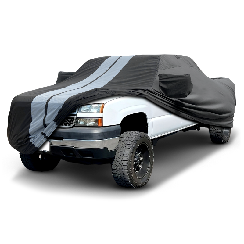 Chevrolet Silverado 1500HD 2001-2006 Black Gray Pro Series Truck Cover