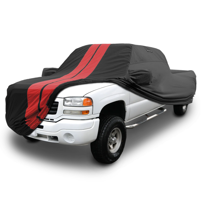 GMC Sierra 2500HD, 3500HD Black Red Pro Series Truck Cover