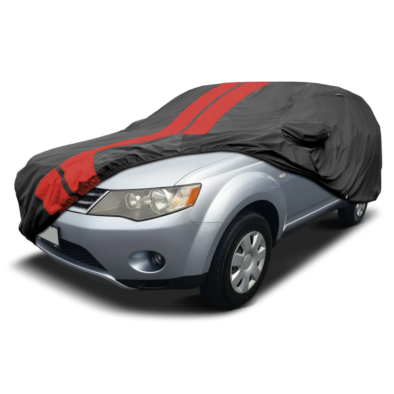 Mitsubishi Outlander Black Red Pro Series SUV Cover