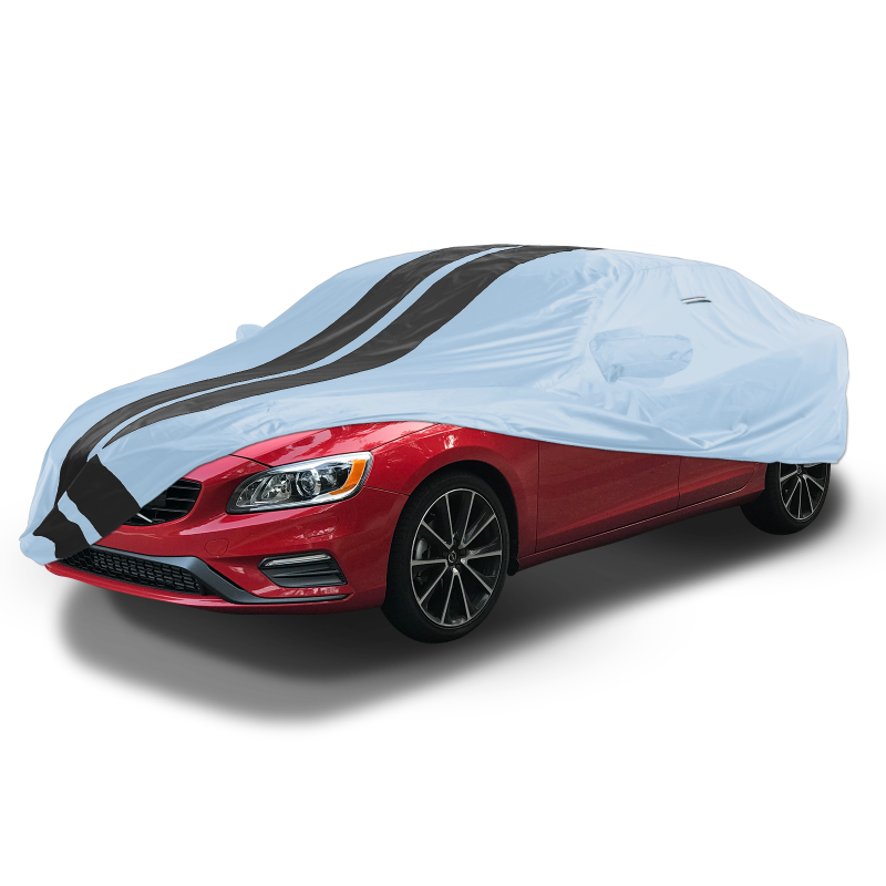 Volvo S40,S60,S70,S80,S90 Gray Black Pro Series Car Cover