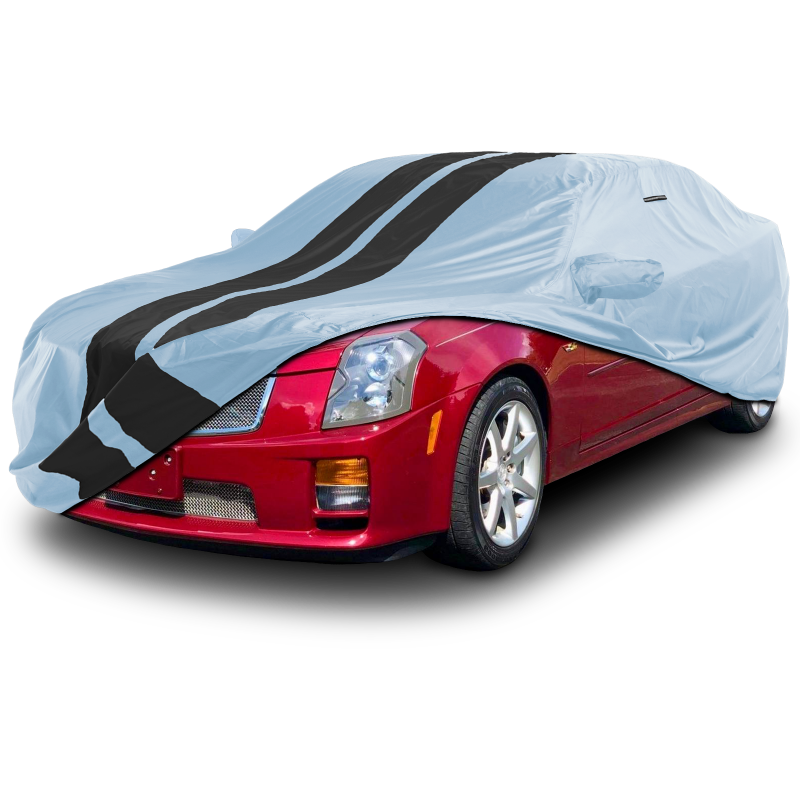 Cadillac CTS Gray Black Pro Series Car Cover