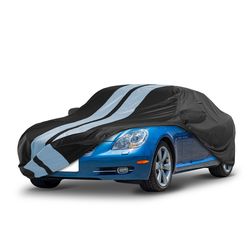 Lexus SC Black Gray Pro Series Car Cover