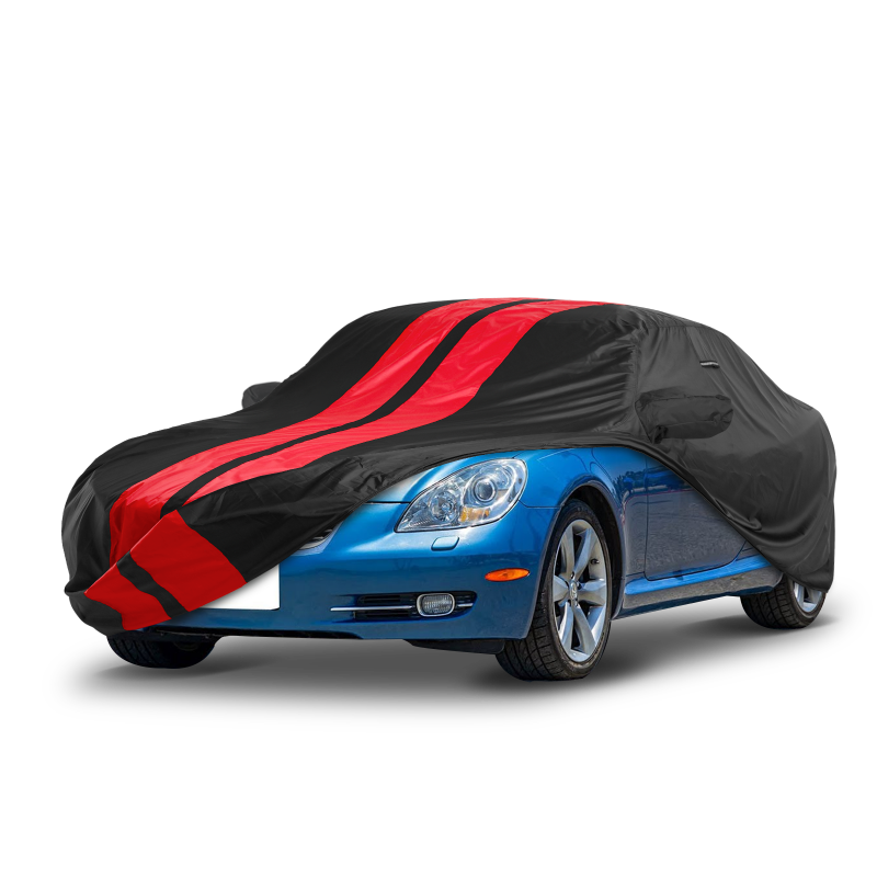 Lexus SC Black Red Pro Series Car Cover