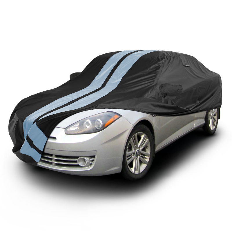 Hyundai Tiburon 2003-2008 Black Gray Pro Series Car Cover