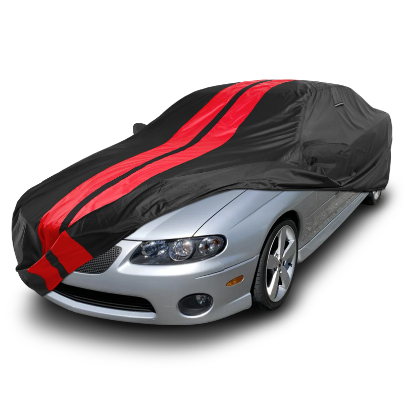 Pontiac GTO Black Red Pro Series Car Cover
