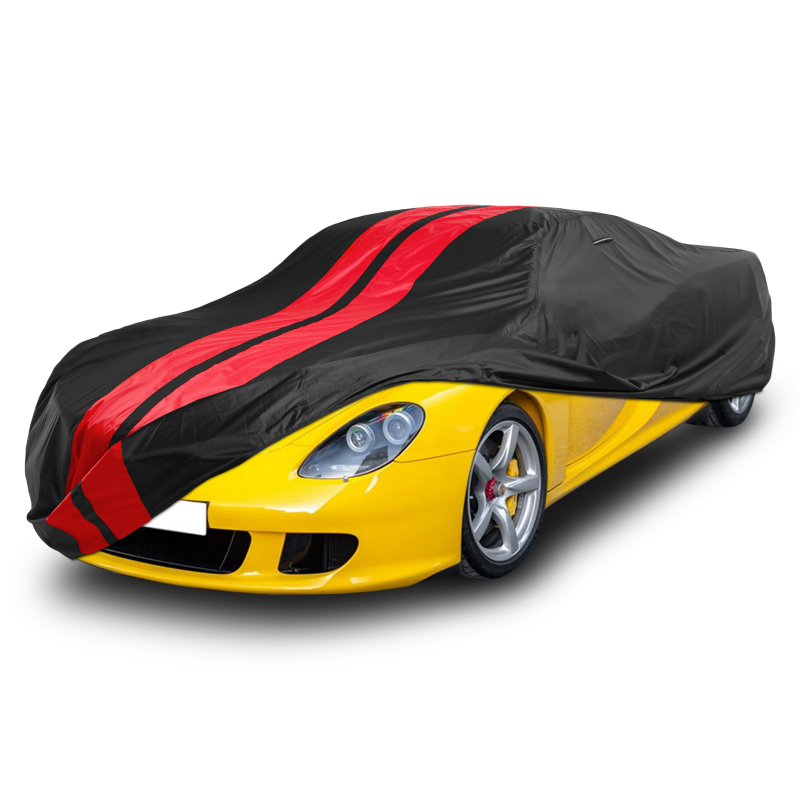Porsche Carrera GT 2004-2006 Black Red Pro Series Car Cover