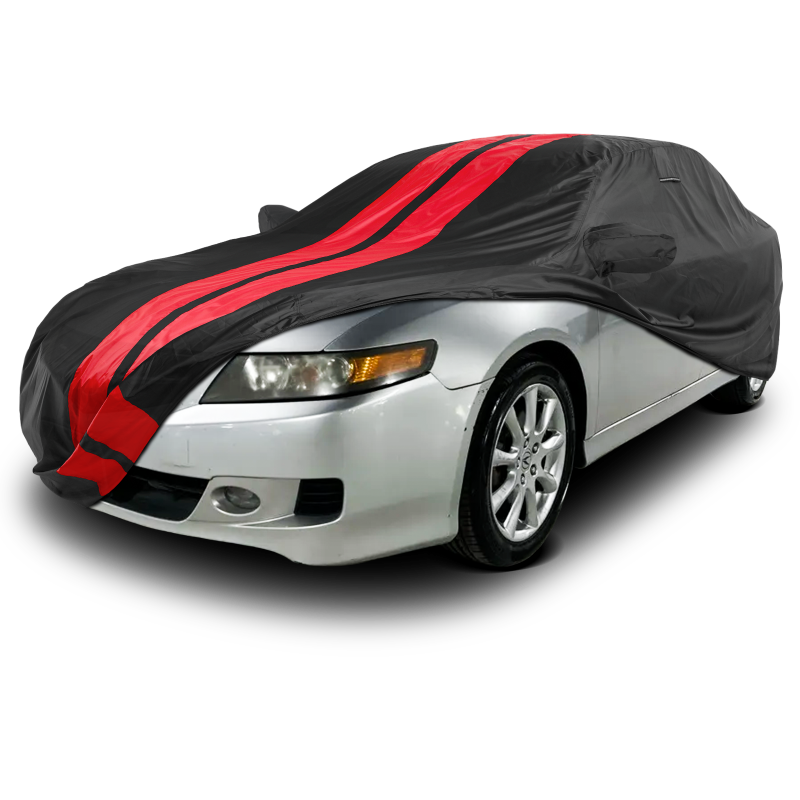 Acura TSX Black Red Pro Series Car Cover