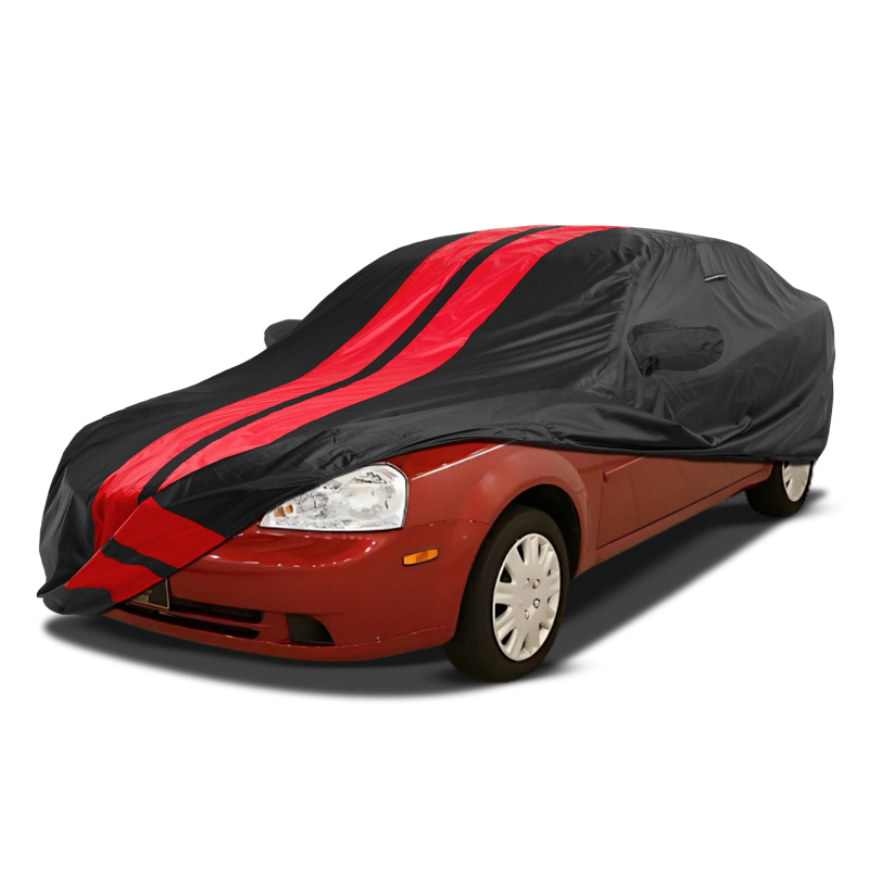 Suzuki Forenza 2004-2008 Black Red Pro Series Car Cover