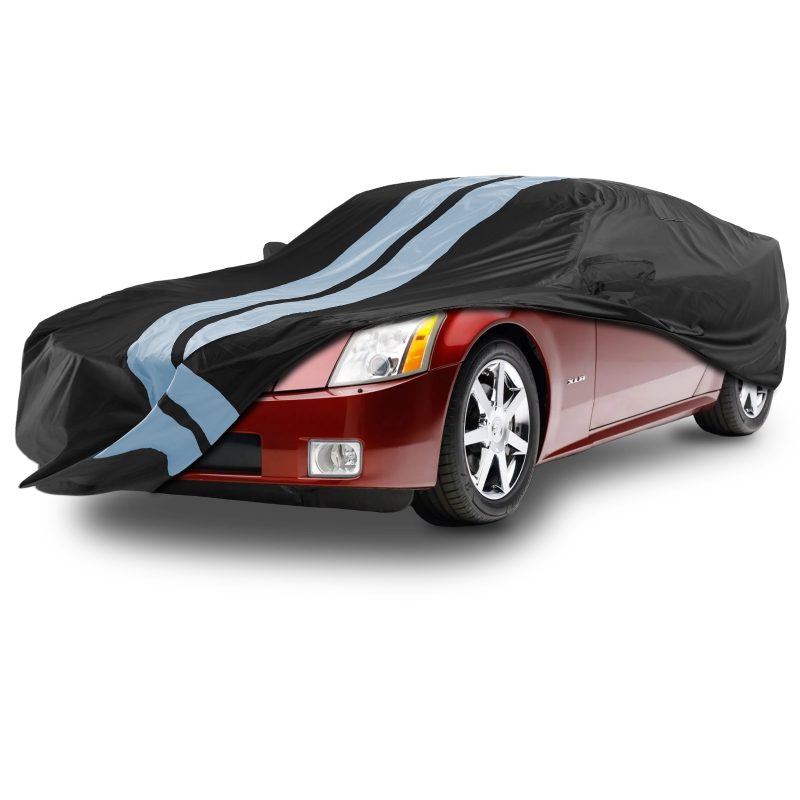 Cadillac XLR Roadster 2004-2009 Black Gray Pro Series Car Cover