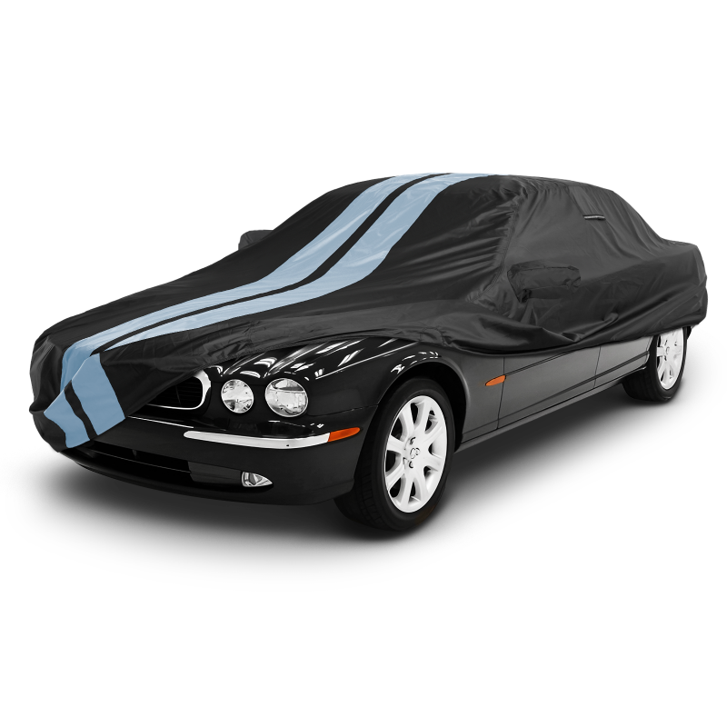 Jaguar XJ-Series Black Gray Pro Series Car Cover