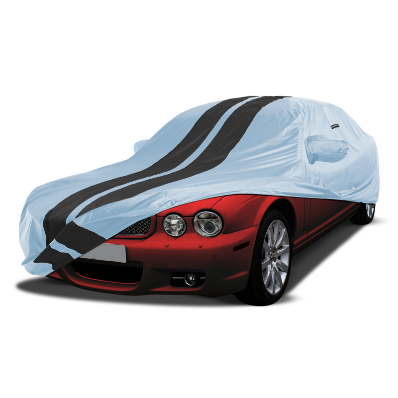 Jaguar XJ-Series Gray Black Pro Series Car Cover