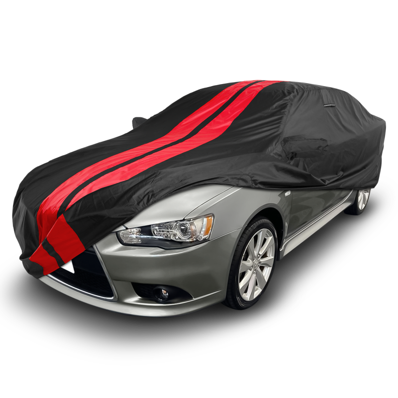 Mitsubishi Galant Black Red Pro Series Car Cover