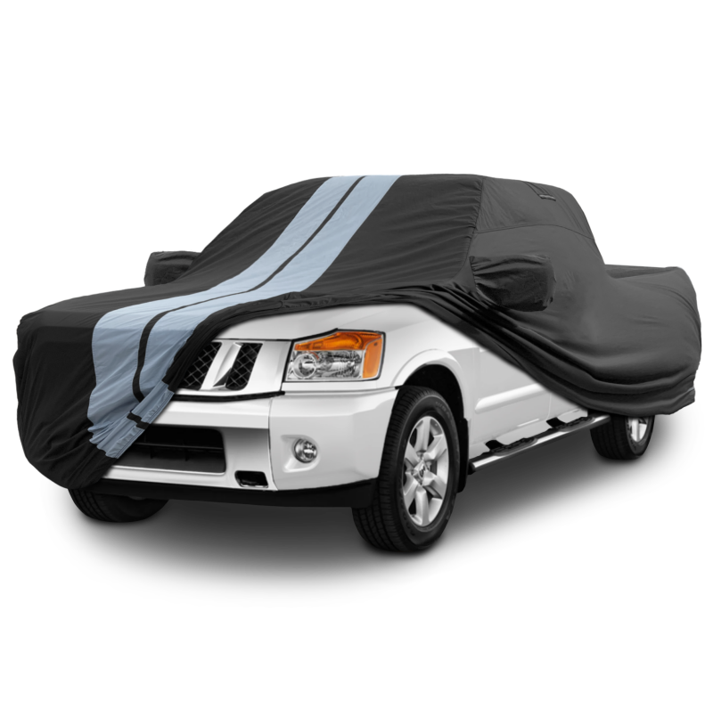 Nissan Titan Black Gray Pro Series Truck Cover