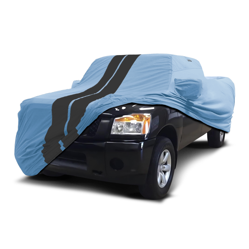 Nissan Titan Gray Black Pro Series Truck Cover