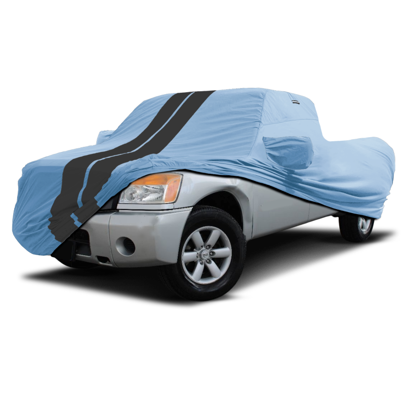 Nissan Titan Gray Black Pro Series Truck Cover