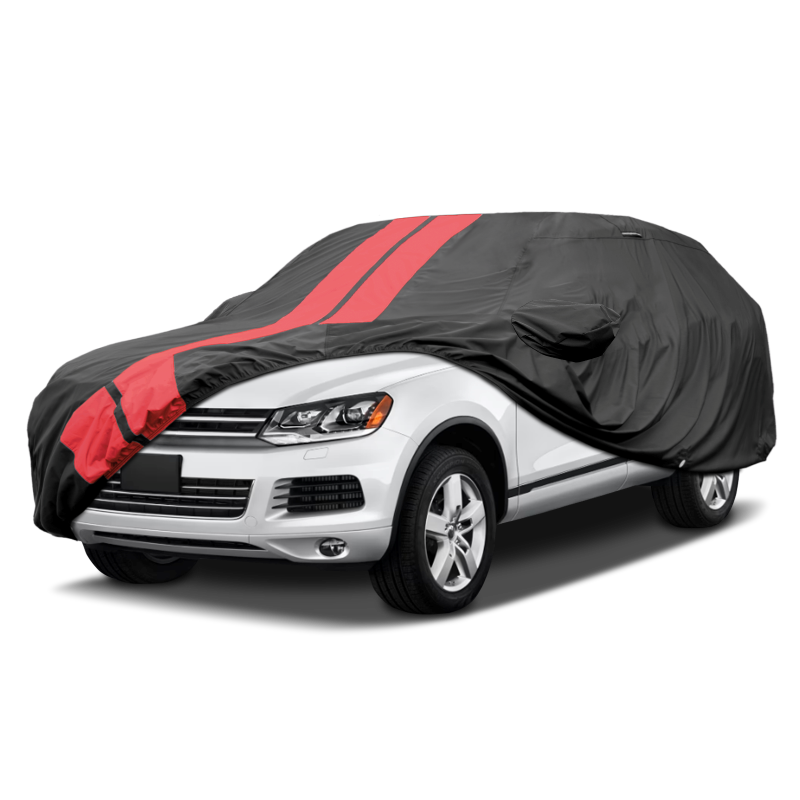 Volkswagen Touareg, Touareg 2 2004-2017 Black Red Pro Series SUV Cover