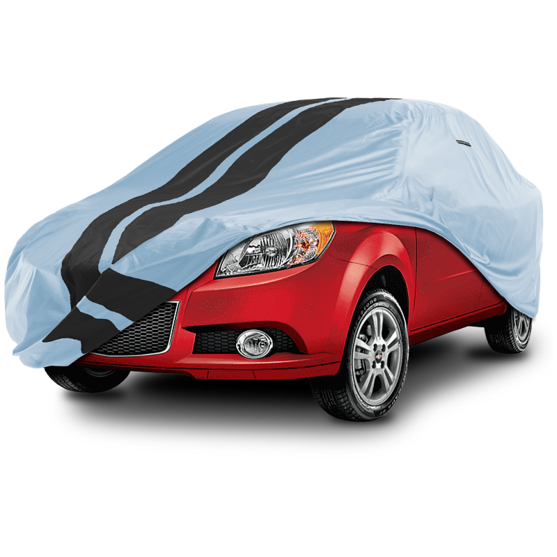 Chevrolet Aveo Gray Black Pro Series Car Cover