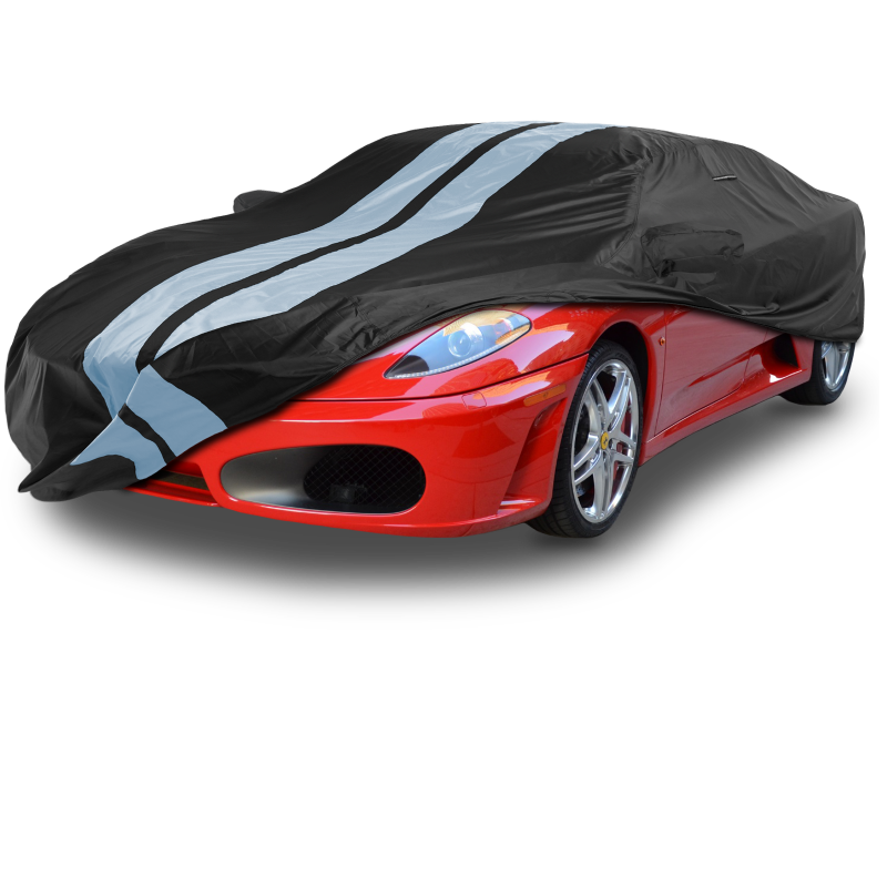 Ferrari F355,F430,F8 Black Gray Pro Series Car Cover