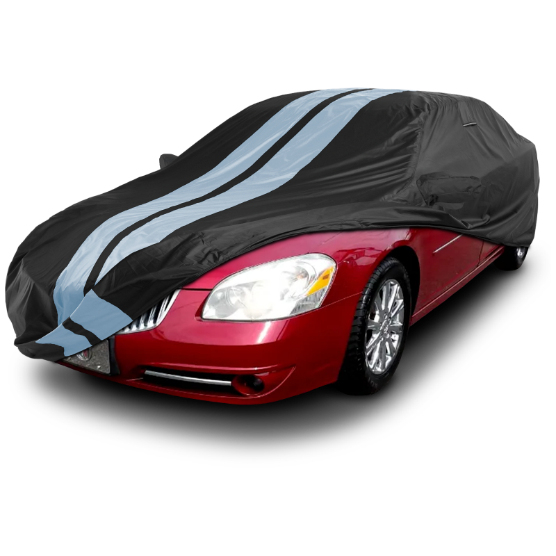 Buick Lucerne 2005-2011 Black Gray Pro Series Car Cover