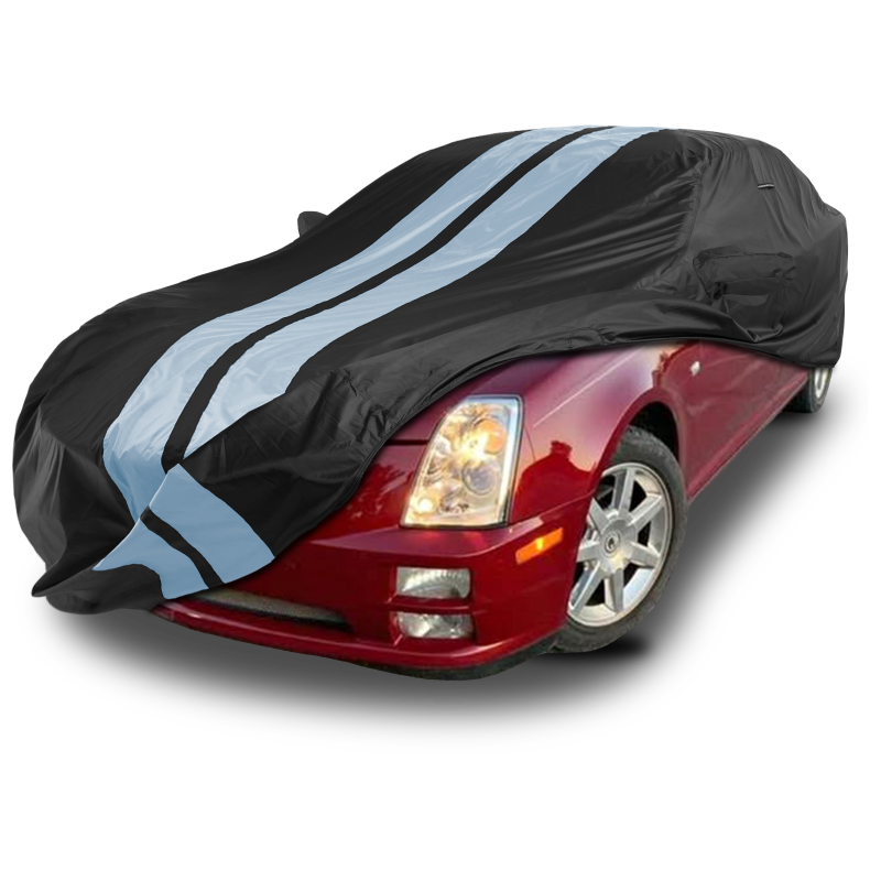 Cadillac STS 2005-2011 Black Gray Pro Series Car Cover