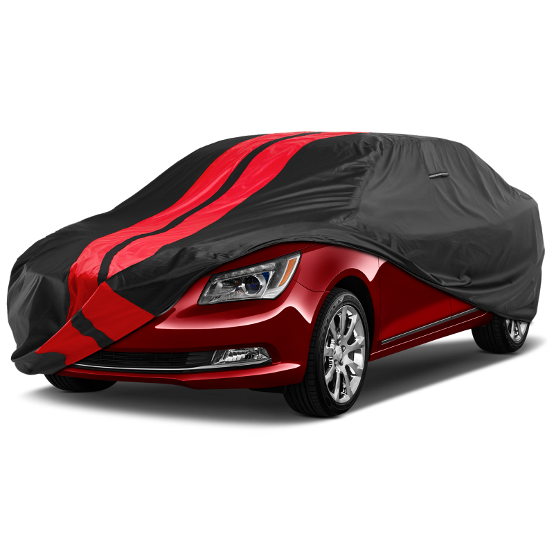 Buick Lacrosse 2005-2019 Black Red Pro Series Car Cover
