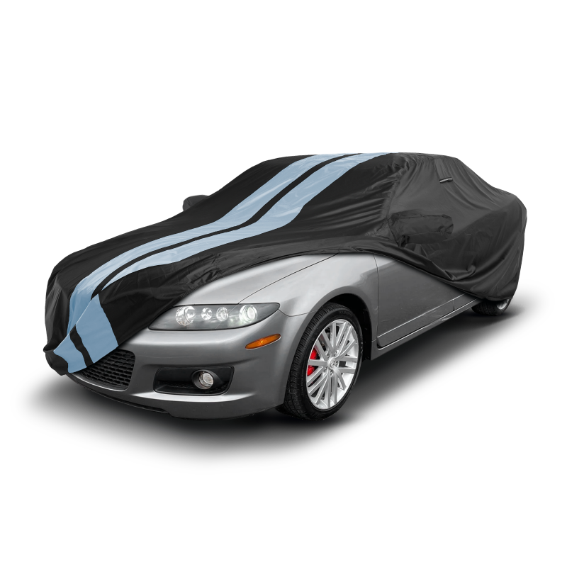 Mazda MazdaSpeed6 2006-2007 Black Gray Pro Series Car Cover