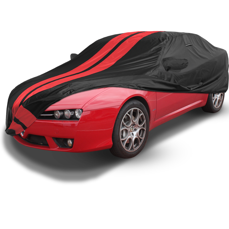 Alfa Romeo Brera&Spider 2006-2009 Black Red Pro Series Car Cover