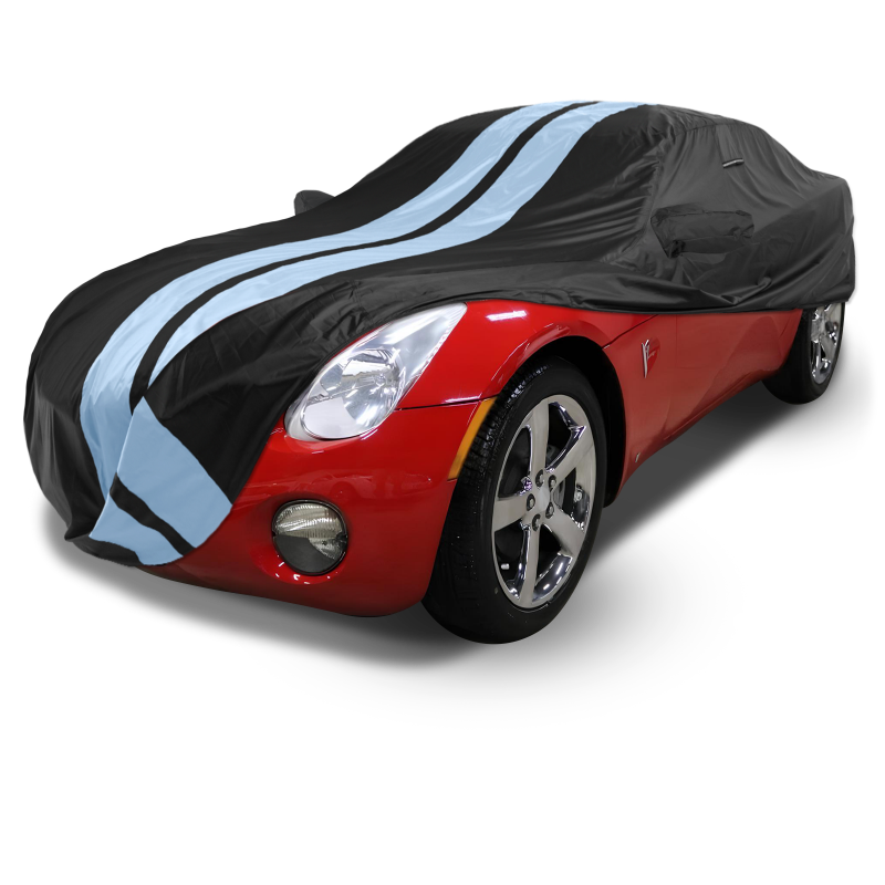 Pontiac Solstice 2006-2009 Black Gray Pro Series Car Cover