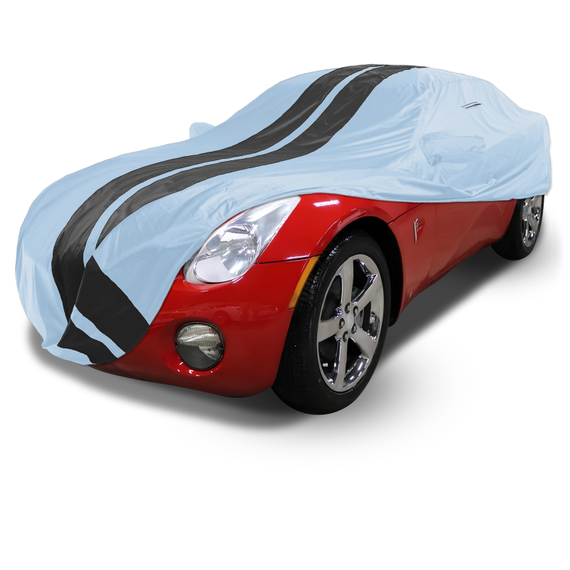 Pontiac Solstice 2006-2009 Gray Black Pro Series Car Cover