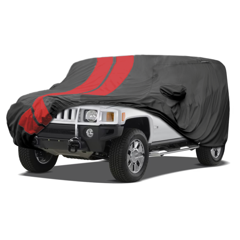 Hummer H3 2006-2010 Black Red Pro Series SUV Cover