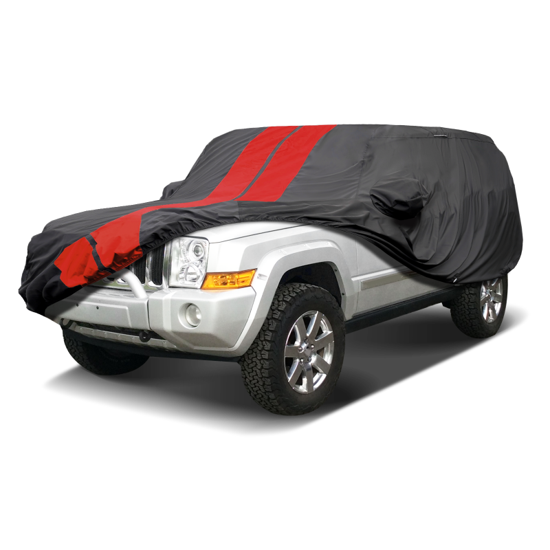 Jeep Commander 2006-2010 Black Red Pro Series SUV Cover