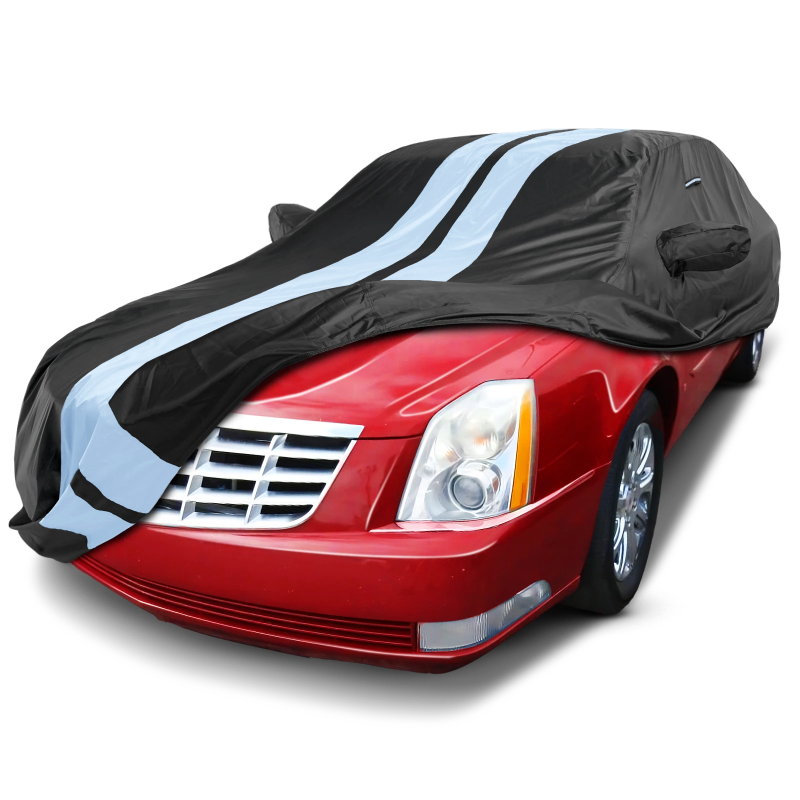 Cadillac DTS 2006-2011 Black Gray Pro Series Car Cover