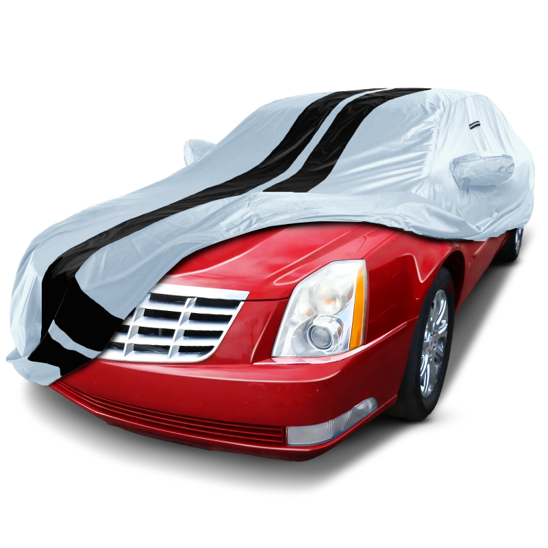 Cadillac DTS 2006-2011 Gray Black Pro Series Car Cover