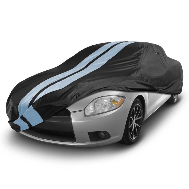 Mitsubishi Eclipse Black Gray Pro Series Car Cover