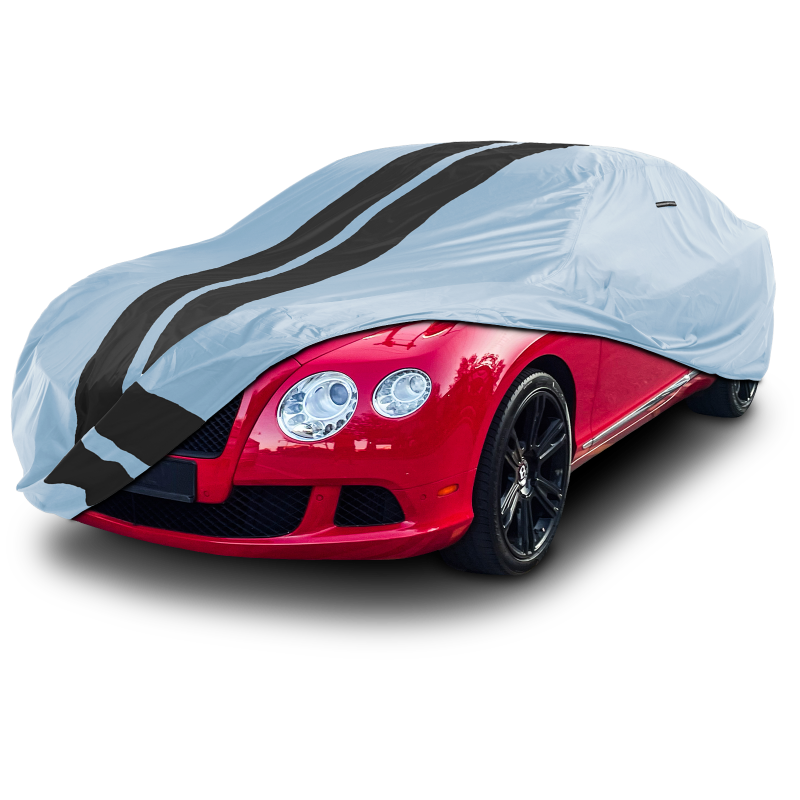 Bentley Continental Gray Black Pro Series Car Cover